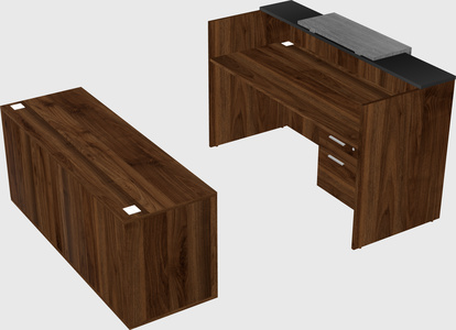 Modular reception desk