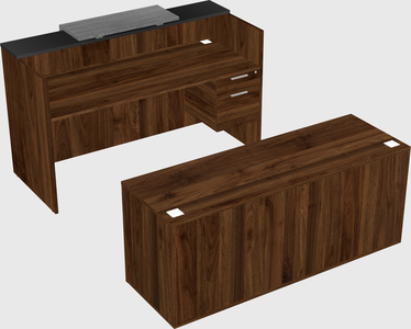 Modular reception desk
