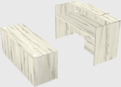 Modular reception desk