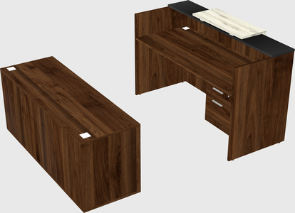 Modular reception desk