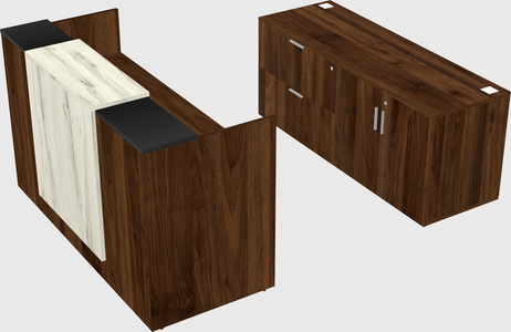 Modular reception desk