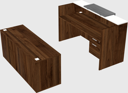Modular reception desk