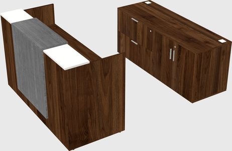 Modular reception desk