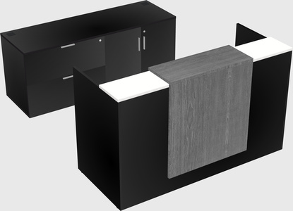 Modular reception desk