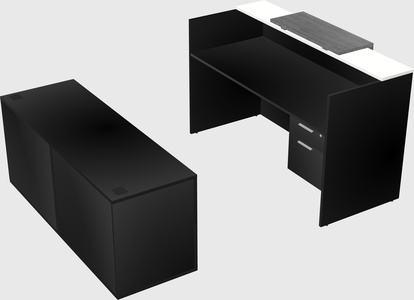 Modular reception desk