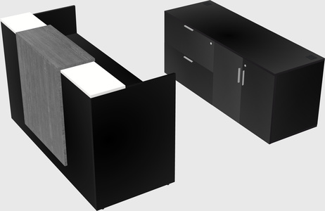 Modular reception desk