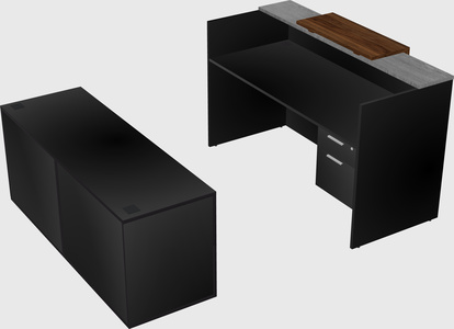 Modular reception desk