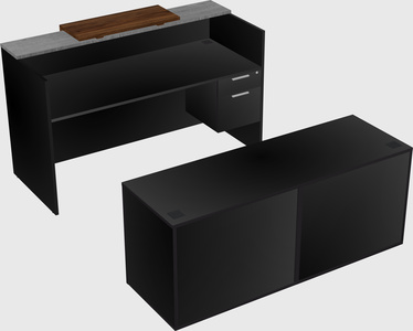 Modular reception desk