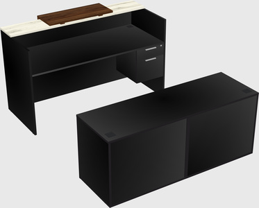Modular reception desk