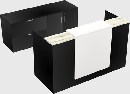 Modular reception desk