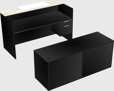 Modular reception desk