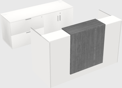 Modular reception desk
