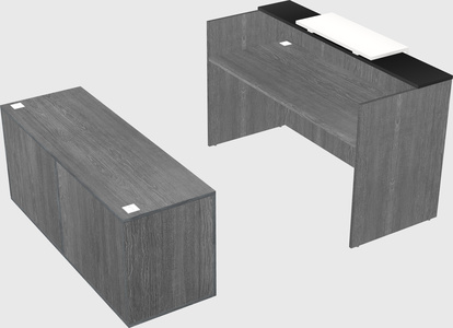 Modular reception desk