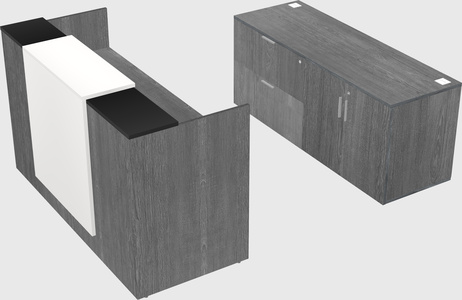 Modular reception desk