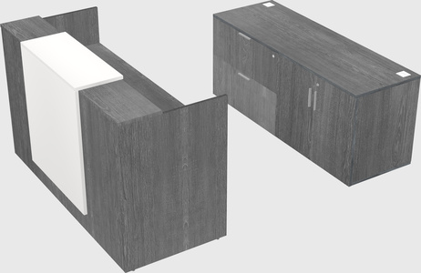 Modular reception desk