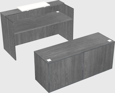 Modular reception desk
