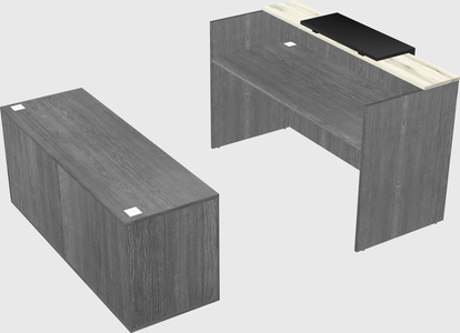 Modular reception desk