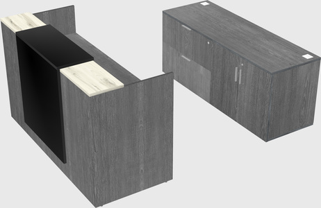 Modular reception desk