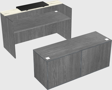 Modular reception desk
