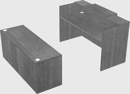 Modular reception desk