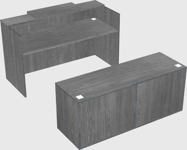 Modular reception desk