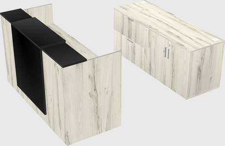 Modular reception desk