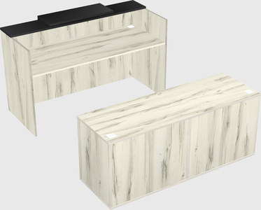Modular reception desk