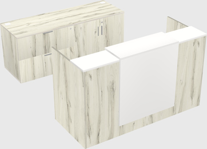Modular reception desk