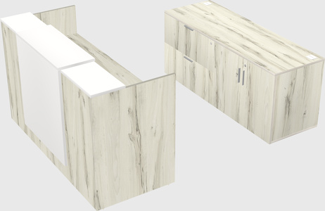 Modular reception desk