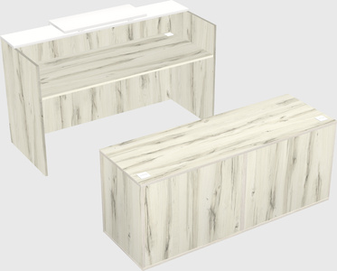 Modular reception desk