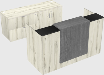 Modular reception desk