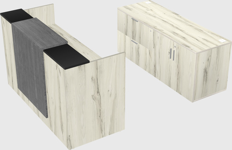 Modular reception desk