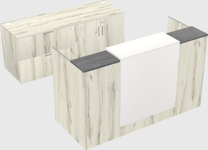 Modular reception desk