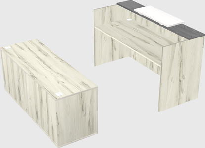 Modular reception desk