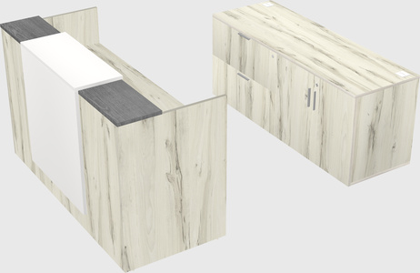 Modular reception desk