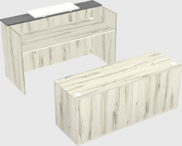 Modular reception desk