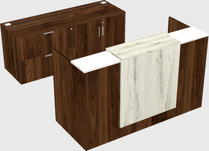 Modular reception desk