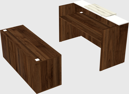 Modular reception desk