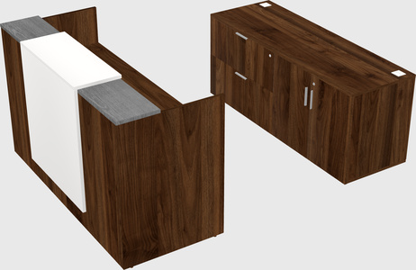 Modular reception desk