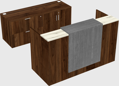 Modular reception desk