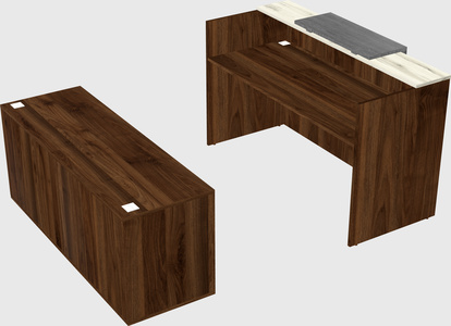 Modular reception desk