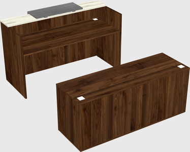 Modular reception desk