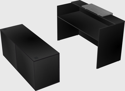 Modular reception desk