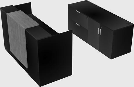 Modular reception desk