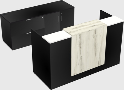 Modular reception desk