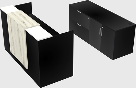 Modular reception desk