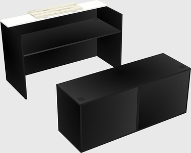 Modular reception desk