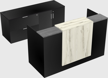 Modular reception desk