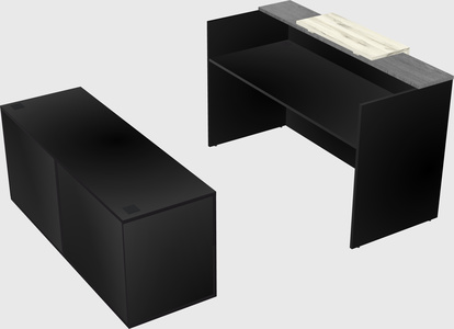 Modular reception desk