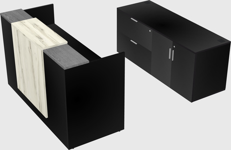 Modular reception desk